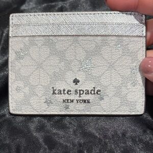 Kate Spade Spade Flower Star Toss Small Slim Card Holder